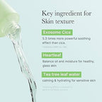 Soothing Korean toner with cica and exosomes