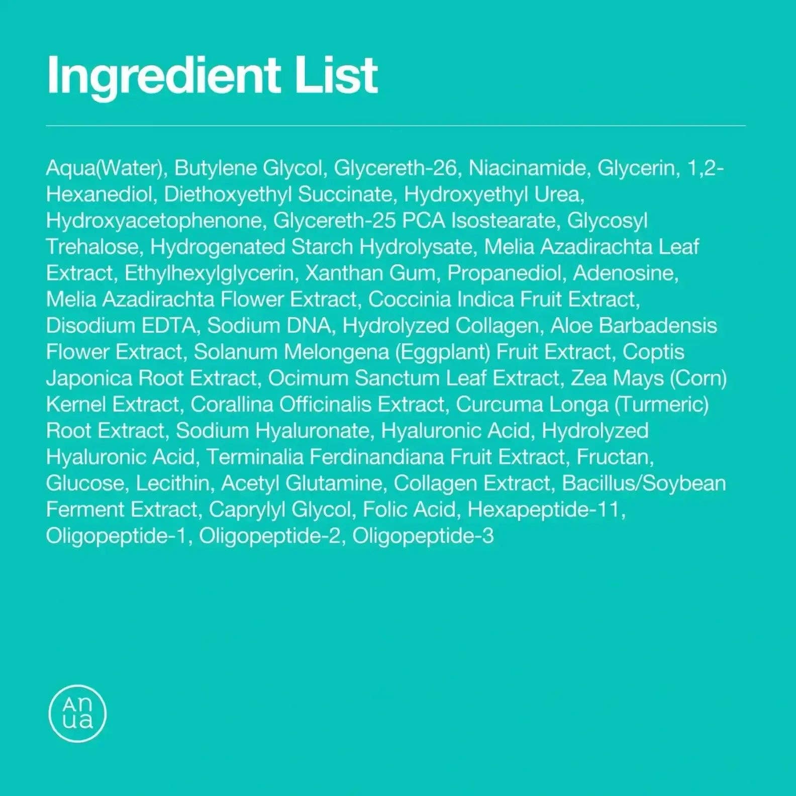 ANUA PDRN 100 Hyaluronic Acid Glow Pad 180ml - 60pads