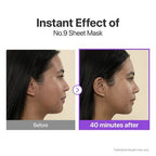 Numbuzin No.9 NAD + Bio Lifting Full face beauty Mask, 4 sheets - Image 4