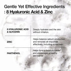 Anua 8 Hyaluronic Acid Hydrating Gentle Foaming Cleanser - Image 4